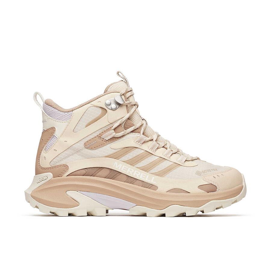 damskie buty trekkingowe moab speed 2 mid gore-tex w kolorze nougat