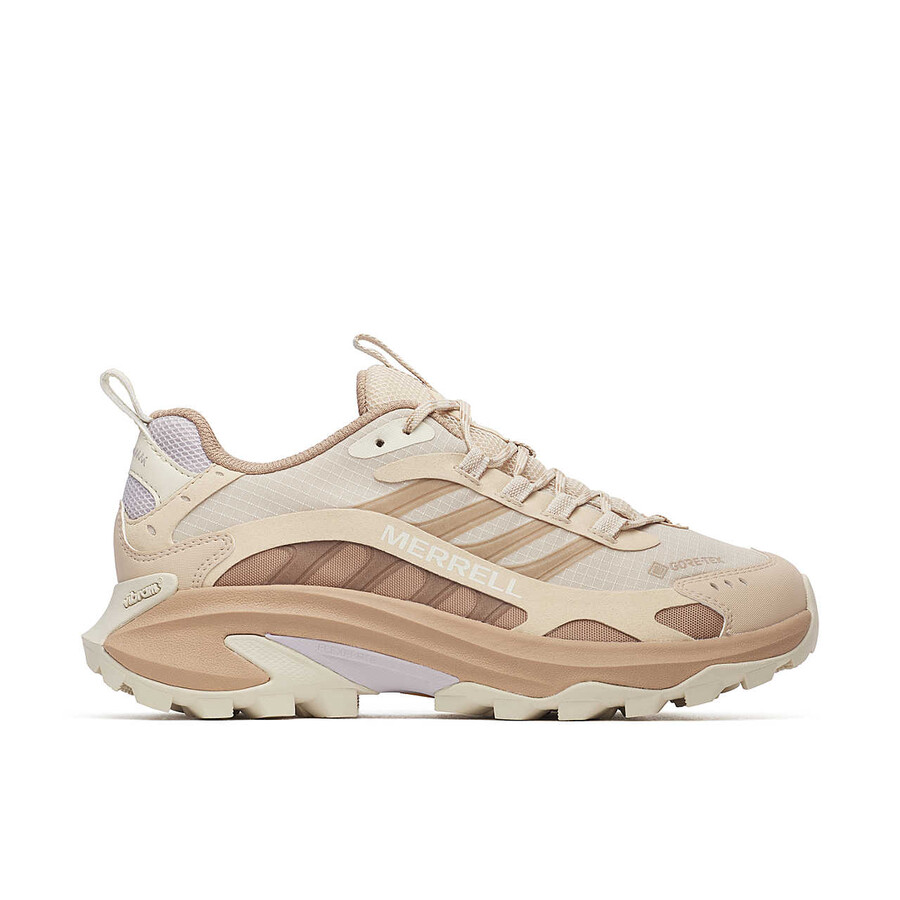 damskie buty trekkingowe moab speed 2 gore-tex w kolorze nougat