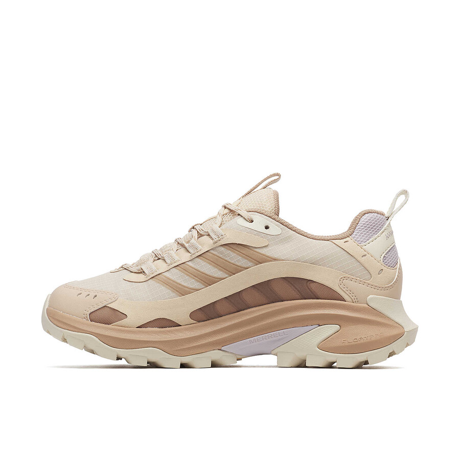 damskie buty trekkingowe moab speed 2 gore-tex w kolorze nougat