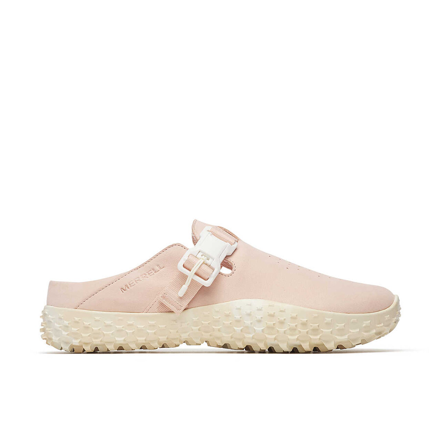 kobiety - wrapt slide nubuck - buty pink salt