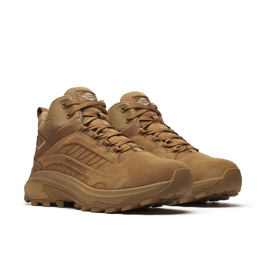 mężczyźni - moab speed 2 mid tactical waterproof - buty coyote