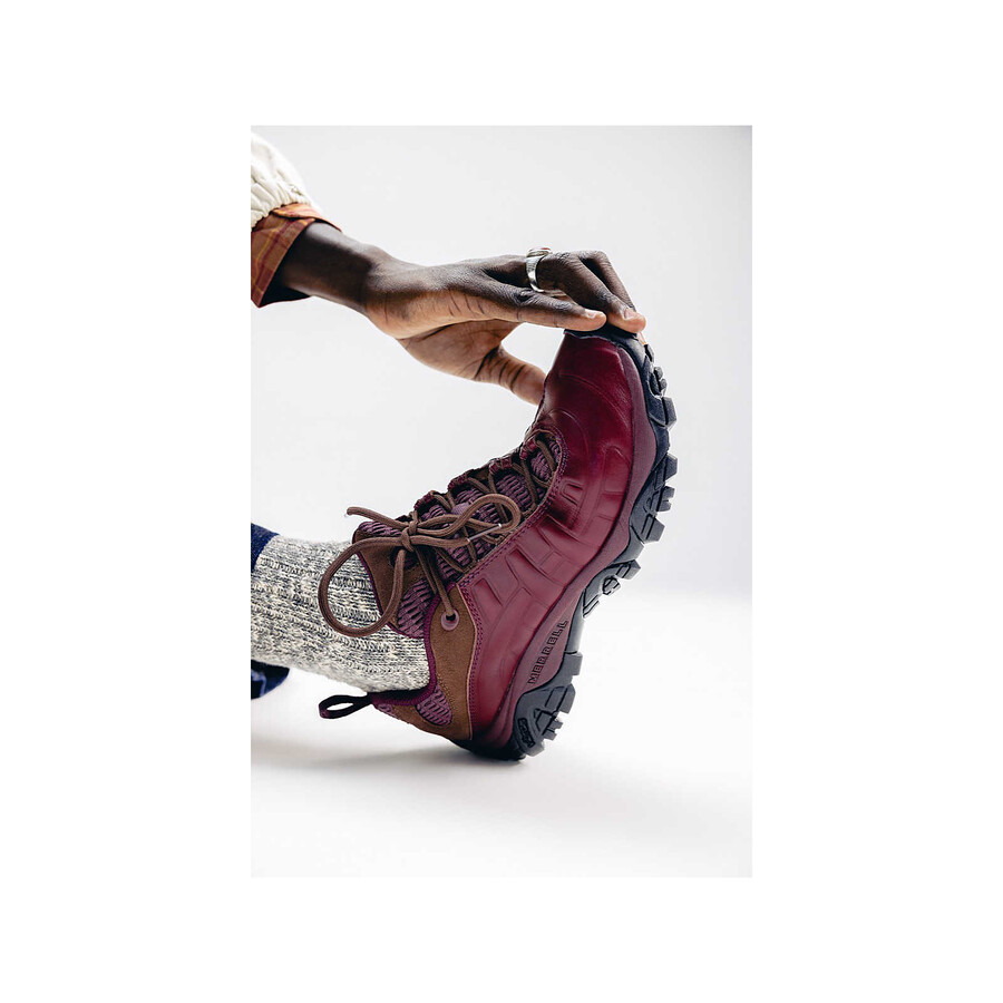 unisex moab 2 remix 1trl lekkie buty trekkingowe ciemna wiśnia