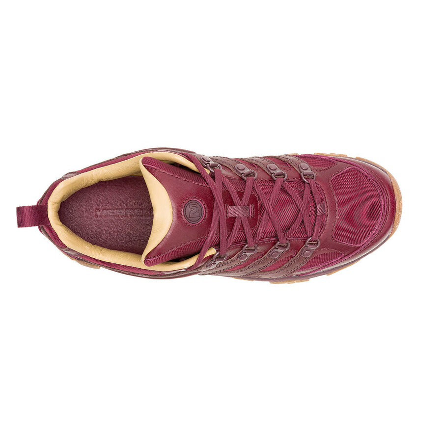 mężczyźni - moab 3 luxe leather - low vino