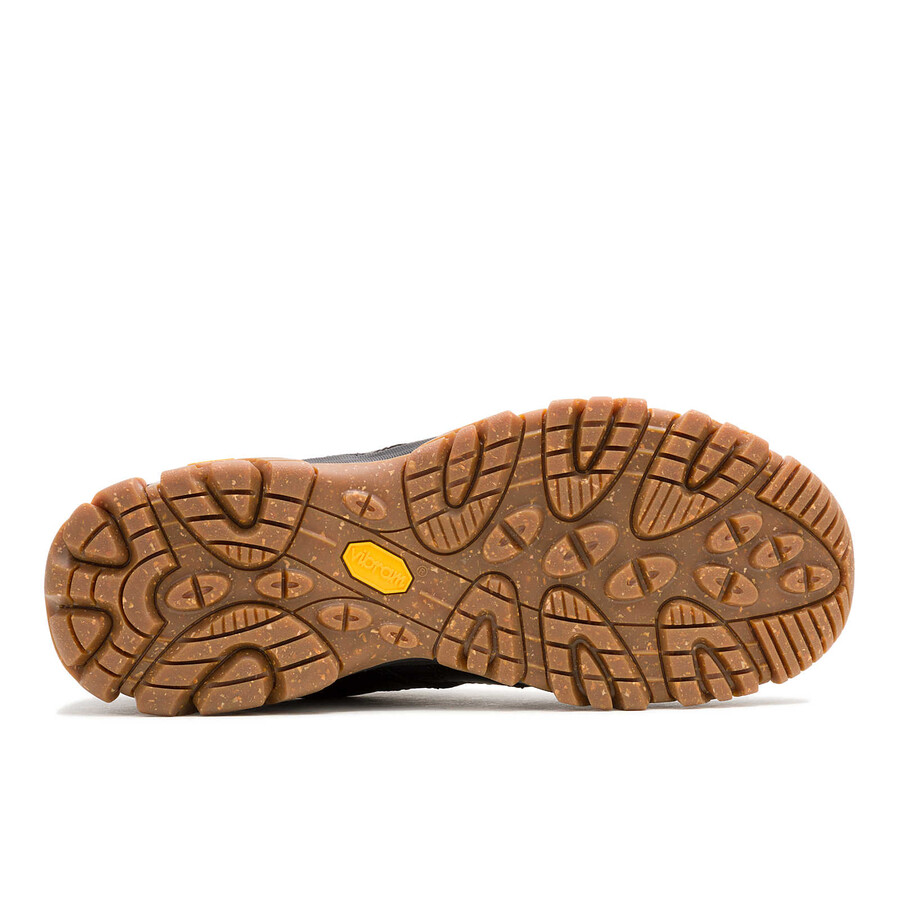 mężczyźni - moab 3 luxe leather - niskie czarne guma