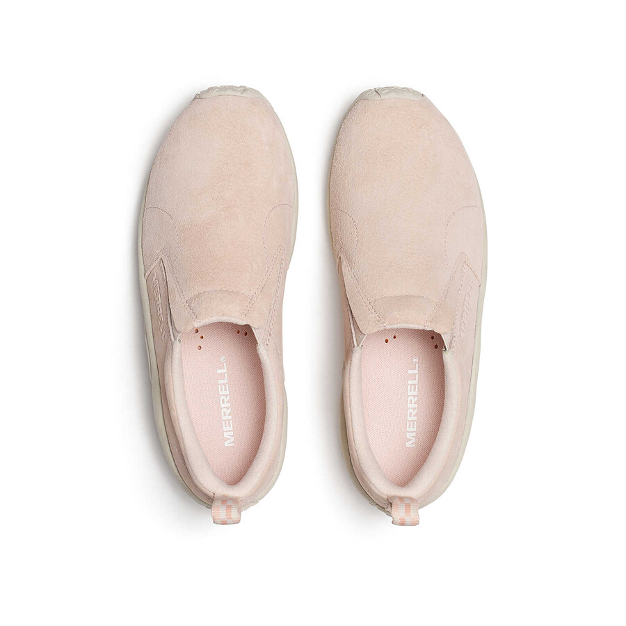 damskie półbuty jungle moc casual slip ons pink salt