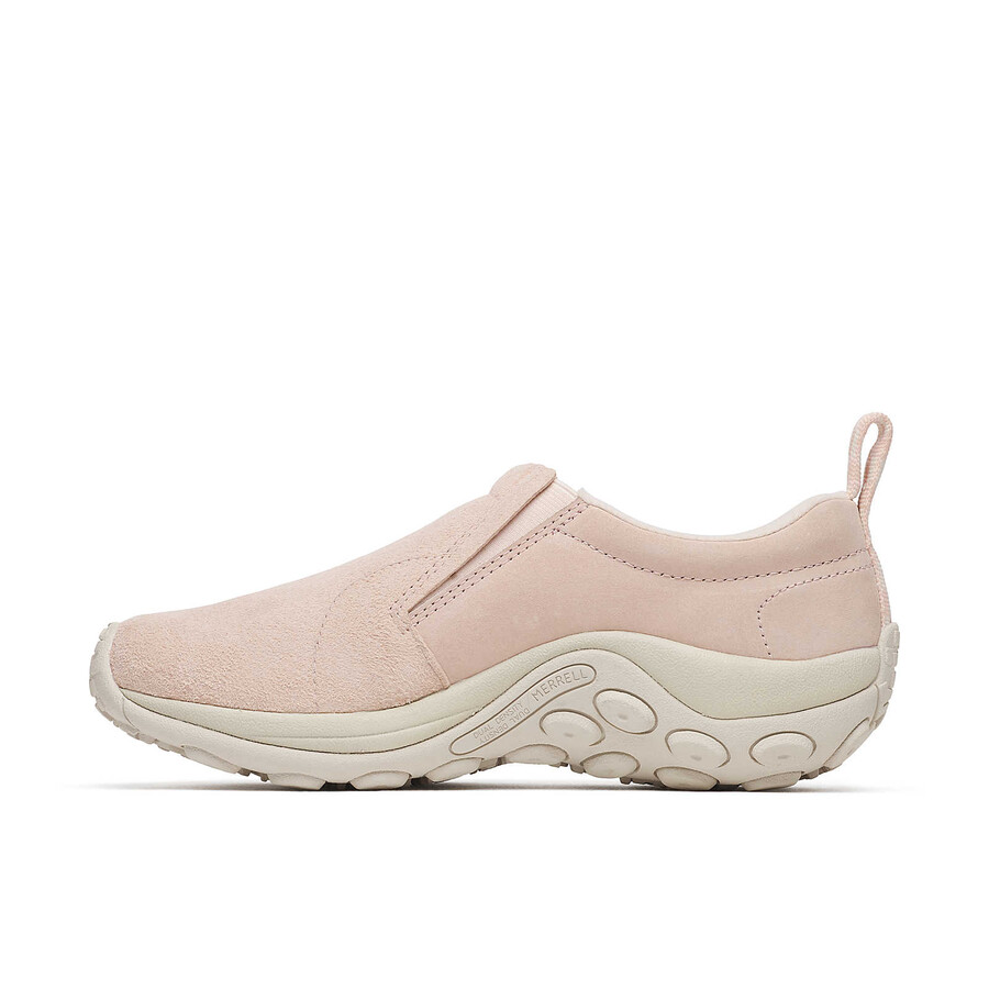 damskie półbuty jungle moc casual slip ons pink salt