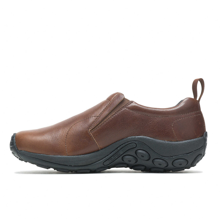 męskie buty codzienne jungle moc leather 2 o szerokiej szerokości earth