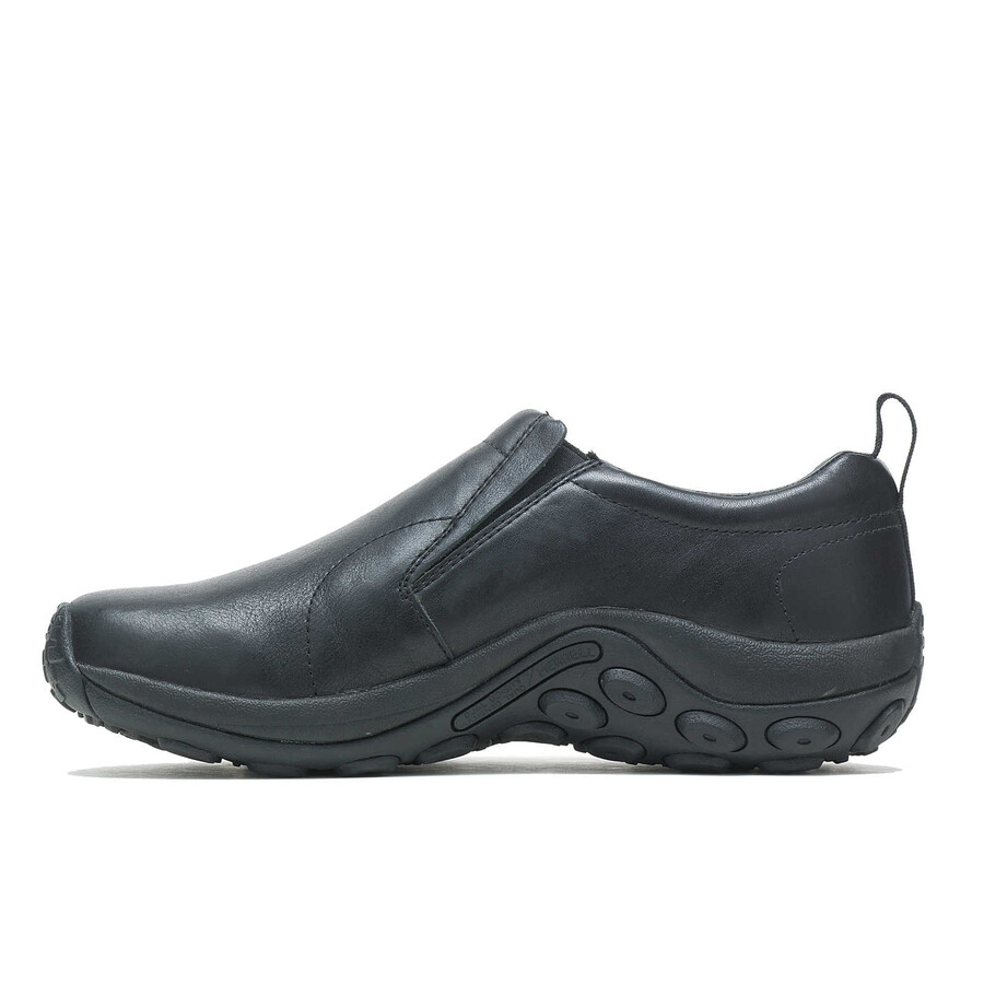 męskie buty codzienne jungle moc leather 2 o szerokiej szerokości midnight