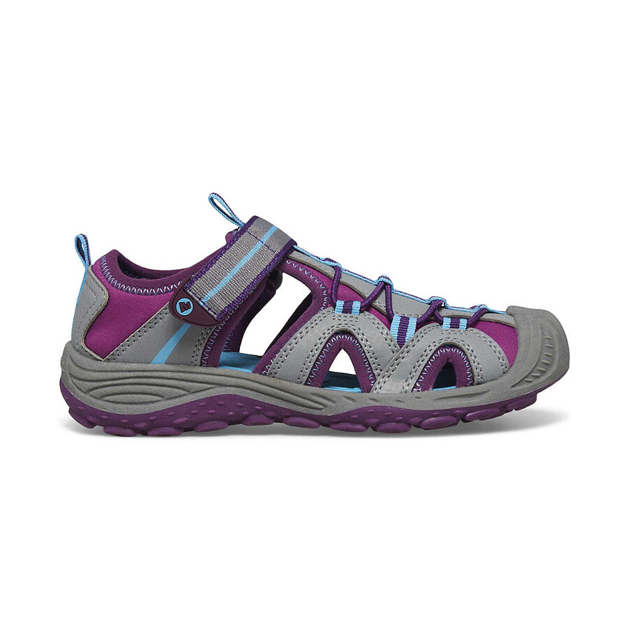 big kid - hydro 2 sandal - buty do wody szarejagodowe