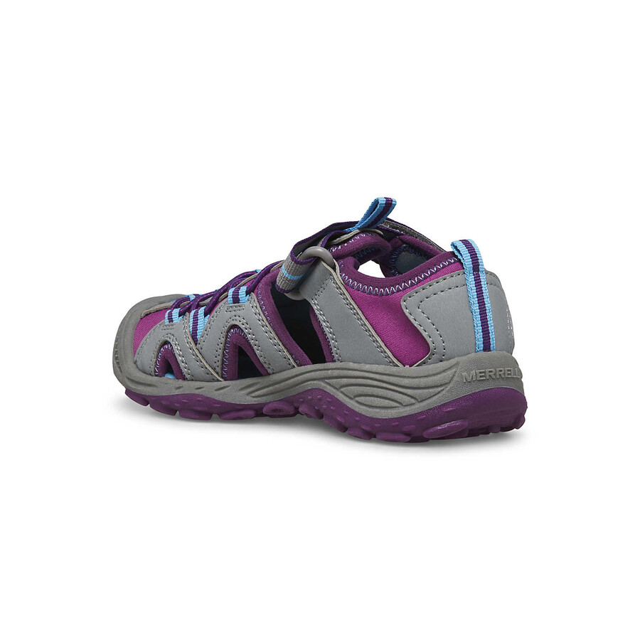 big kid - hydro 2 sandal - buty do wody szarejagodowe