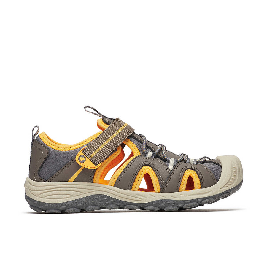 big kid - hydro 2 sandal - buty do wody brązowo-pomarańczowe