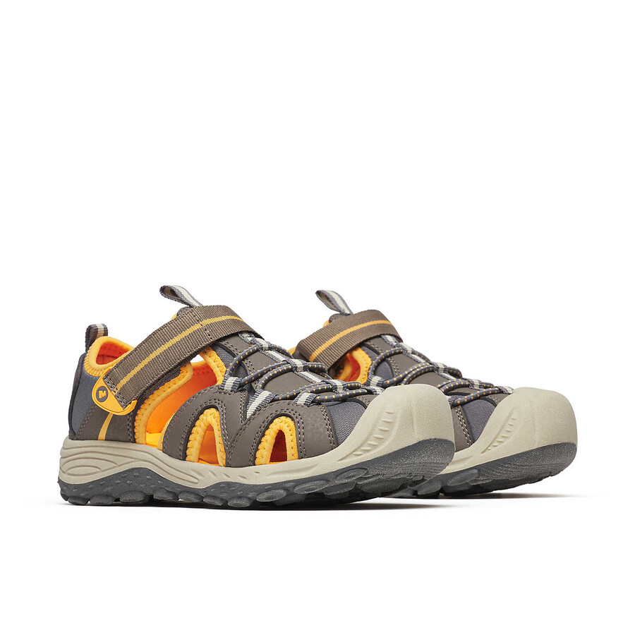 big kid - hydro 2 sandal - buty do wody brązowo-pomarańczowe