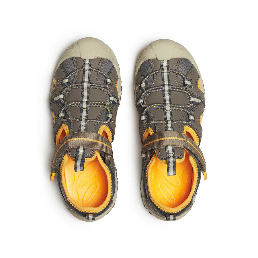 big kid - hydro 2 sandal - buty do wody brązowo-pomarańczowe