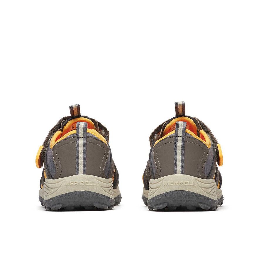 big kid - hydro 2 sandal - buty do wody brązowo-pomarańczowe
