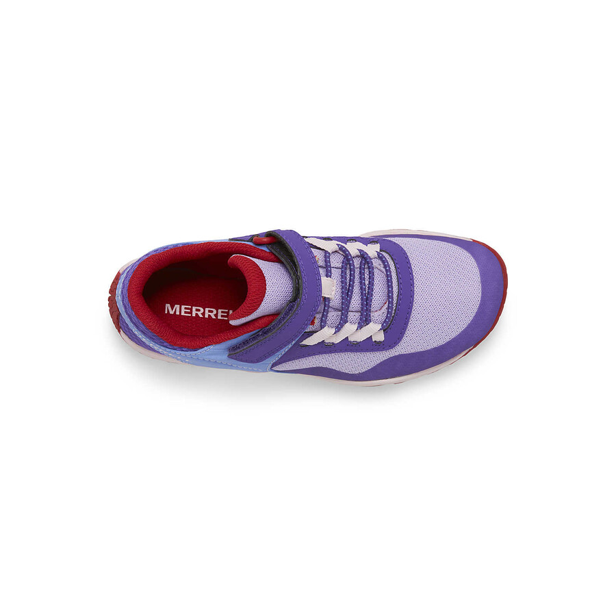 big kid - rękawiczki trail 7 ac - athletics bk purple multi