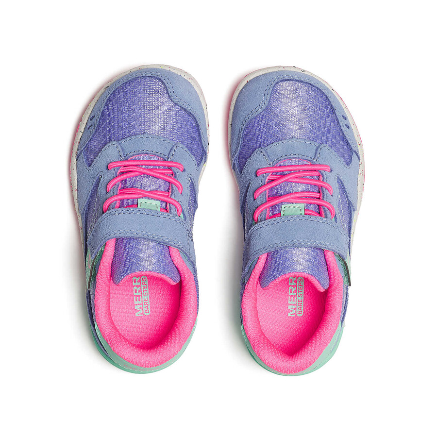 little kid - bare steps a83 sneaker - buty lk periwinkle