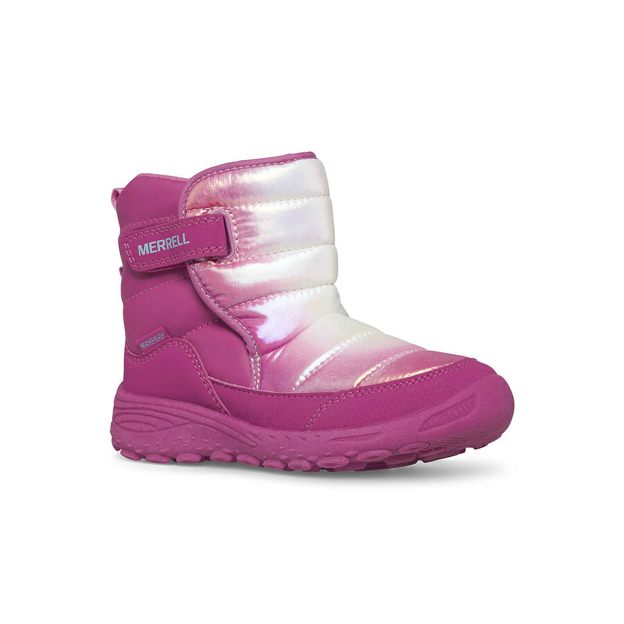 big kid - polar puffer boot - buty w kolorze różowym i wielokolorowym