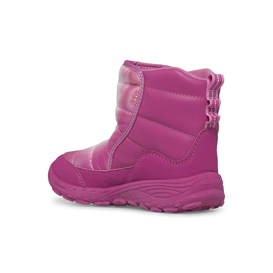 big kid - polar puffer boot - buty w kolorze różowym i wielokolorowym