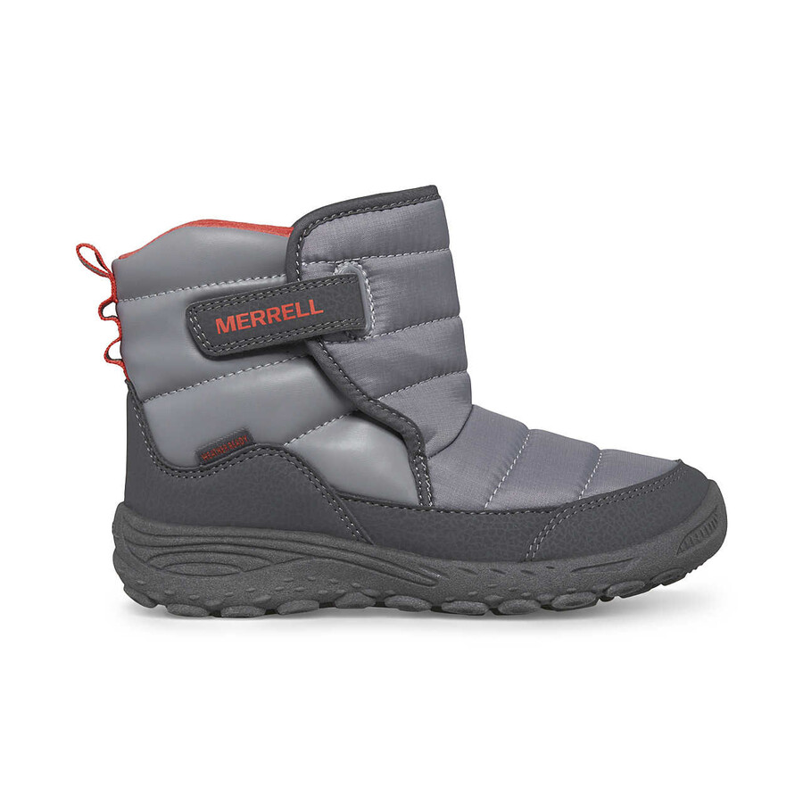 big kid - polar puffer boot - buty w kolorze szarym