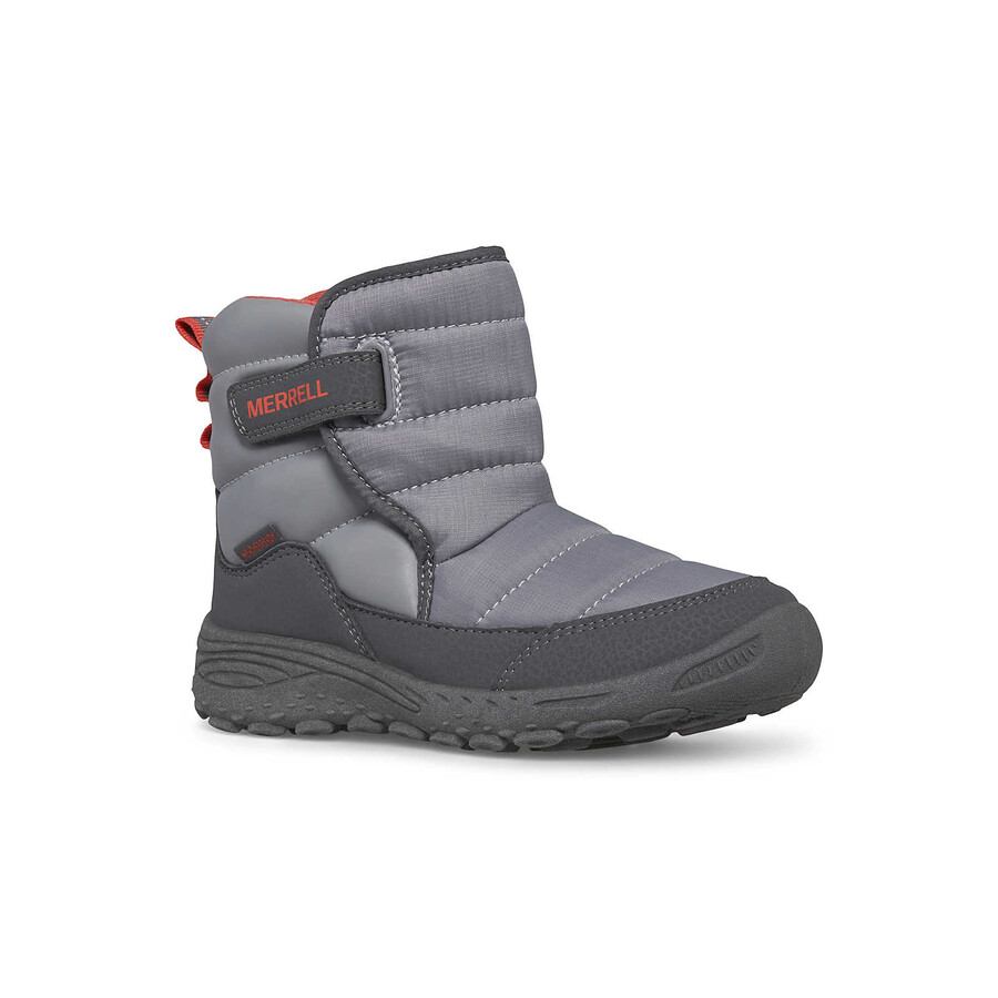 big kid - polar puffer boot - buty w kolorze szarym