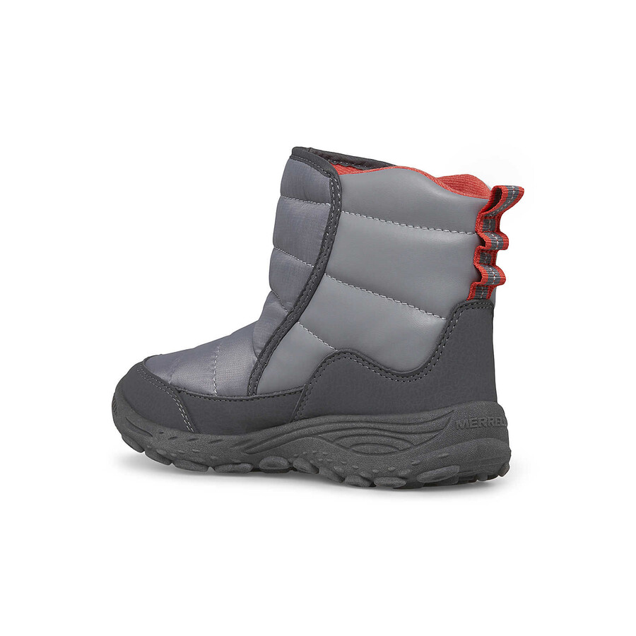 big kid - polar puffer boot - buty w kolorze szarym