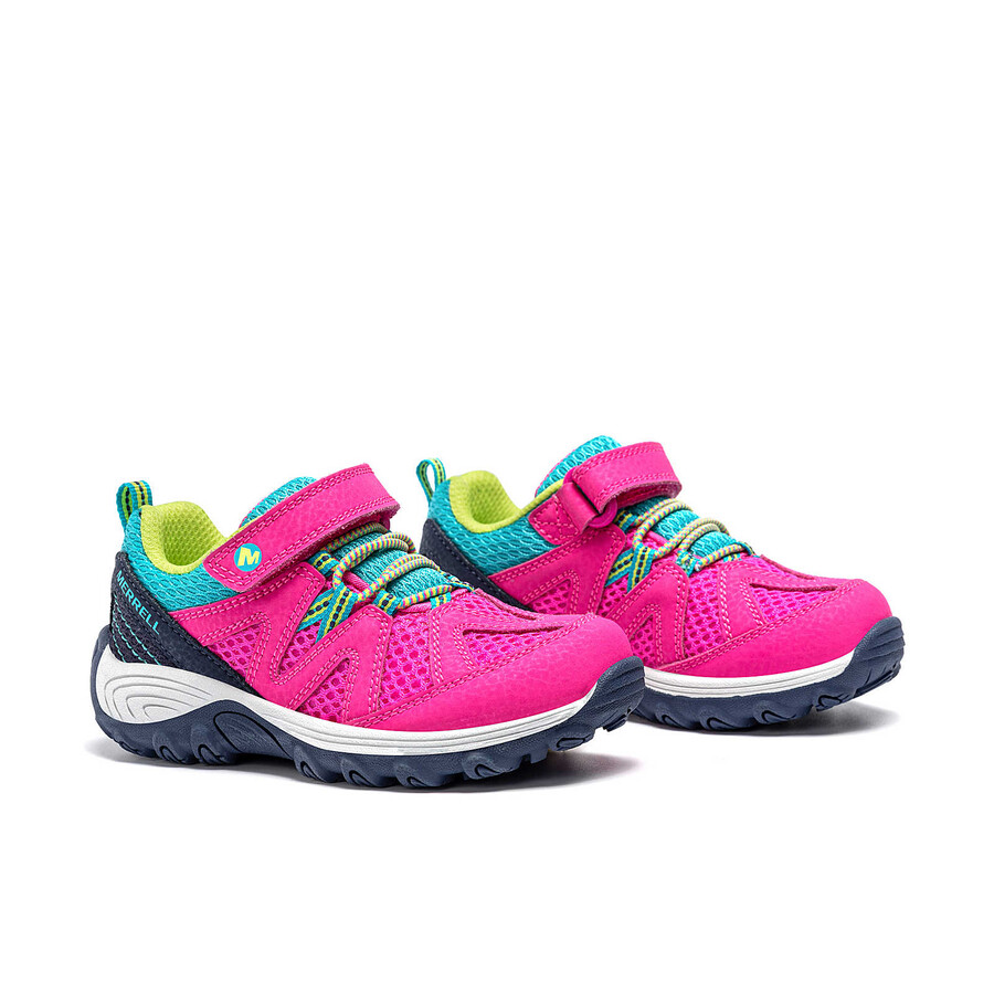 małe dziecko - ridge trek jr. - buty lk pink
