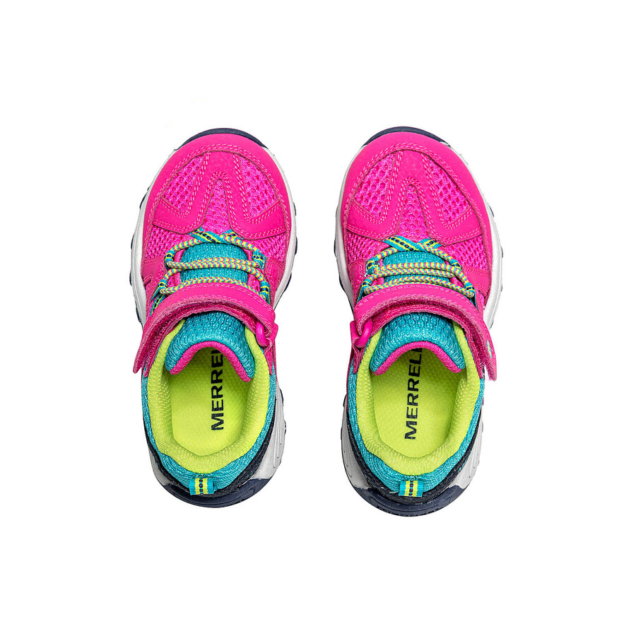 małe dziecko - ridge trek jr. - buty lk pink