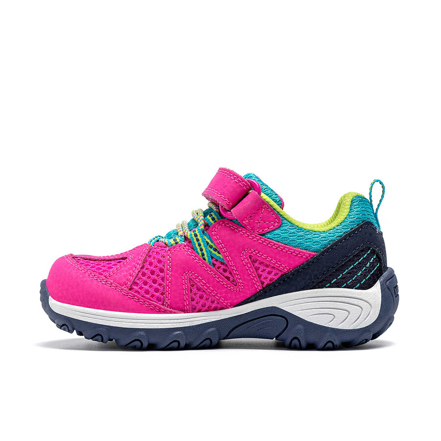 małe dziecko - ridge trek jr. - buty lk pink