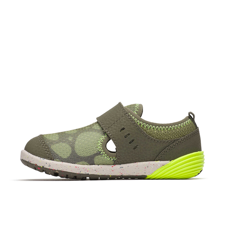 małe dziecko - buty do wody bare steps h2o - buty lk olive