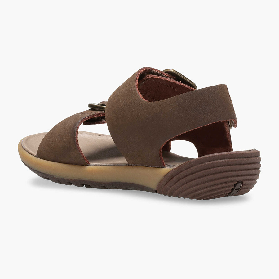 małe dziecko - sandały bare steps - brązowe buty do wody