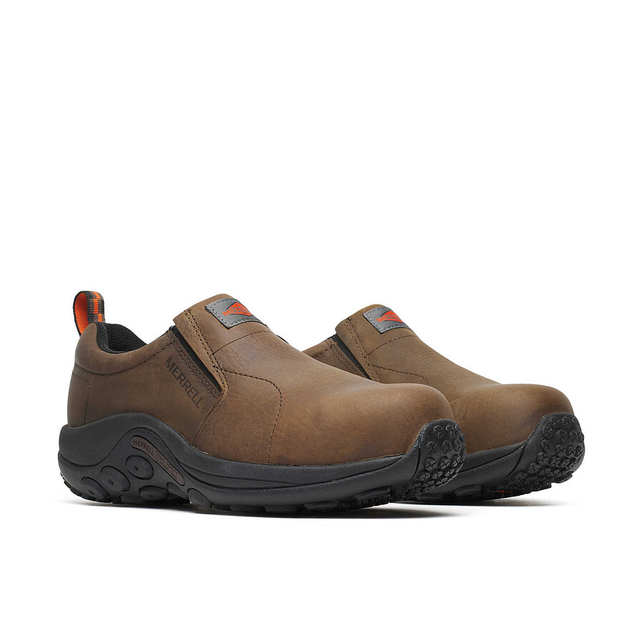 męskie buty robocze jungle moc leather comp toe wide espresso