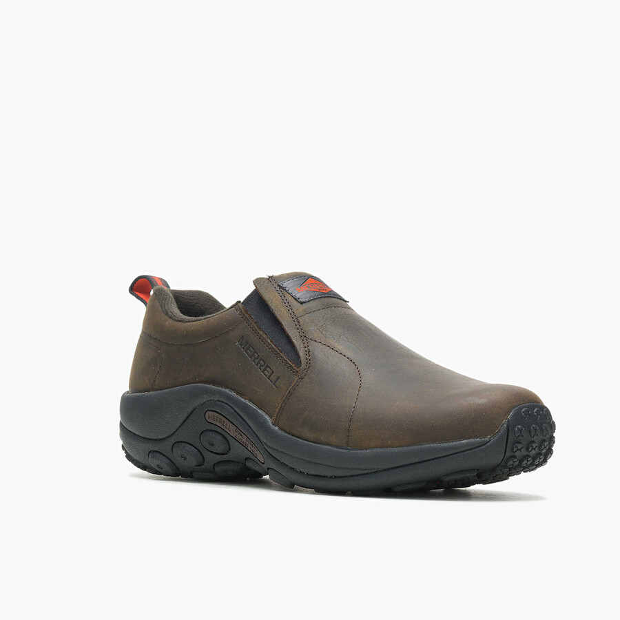 męskie buty robocze jungle moc leather sr espresso