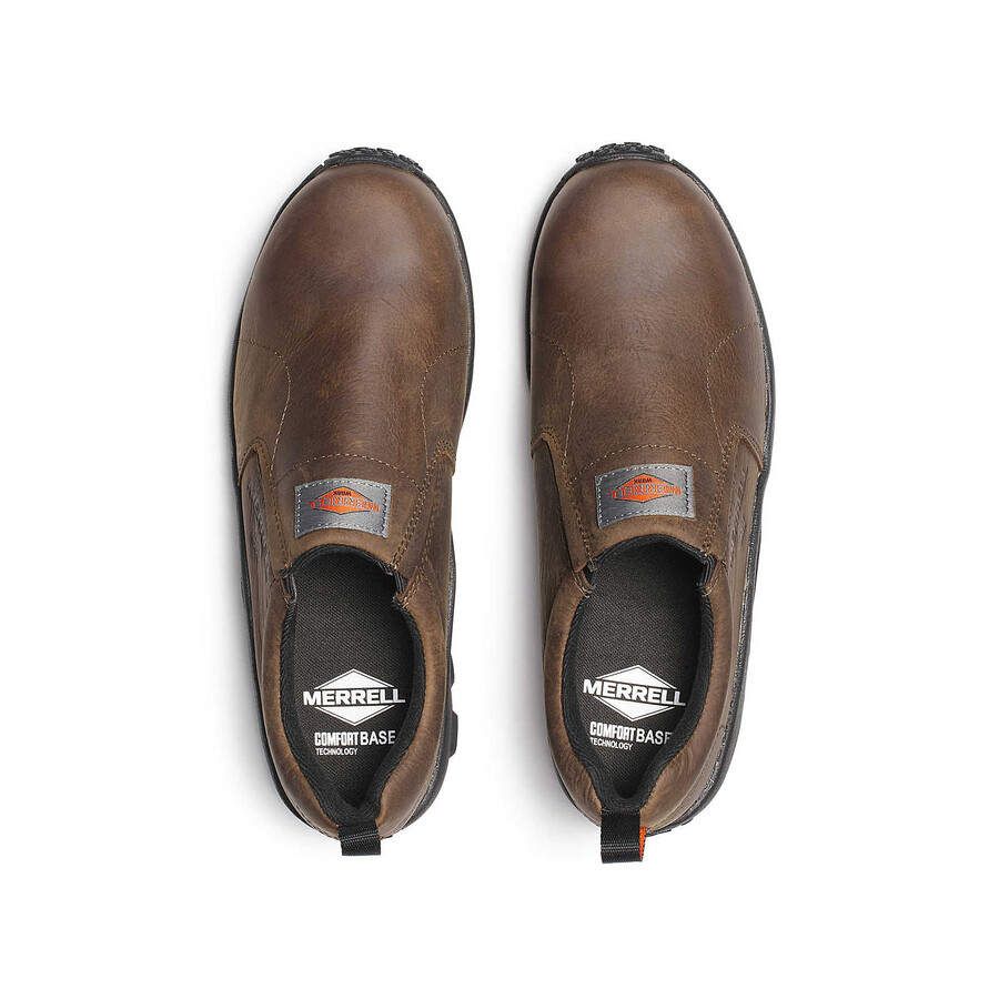 męskie szerokie buty robocze jungle moc leather sd espresso