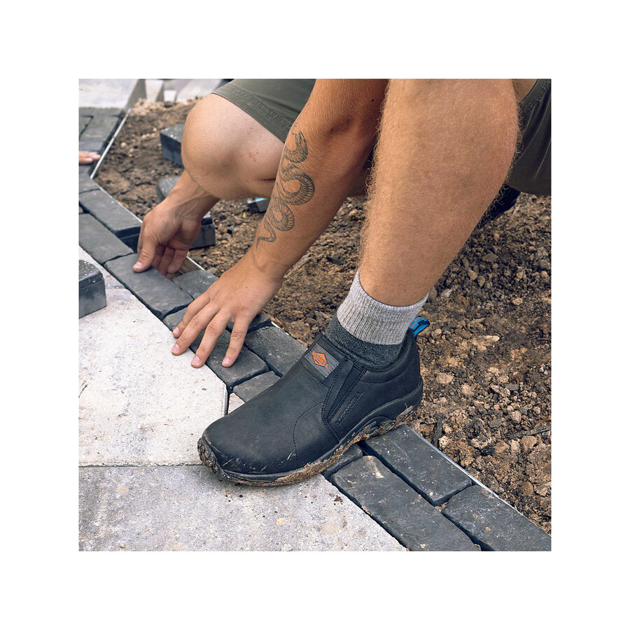 męskie szerokie buty robocze jungle moc leather sd espresso