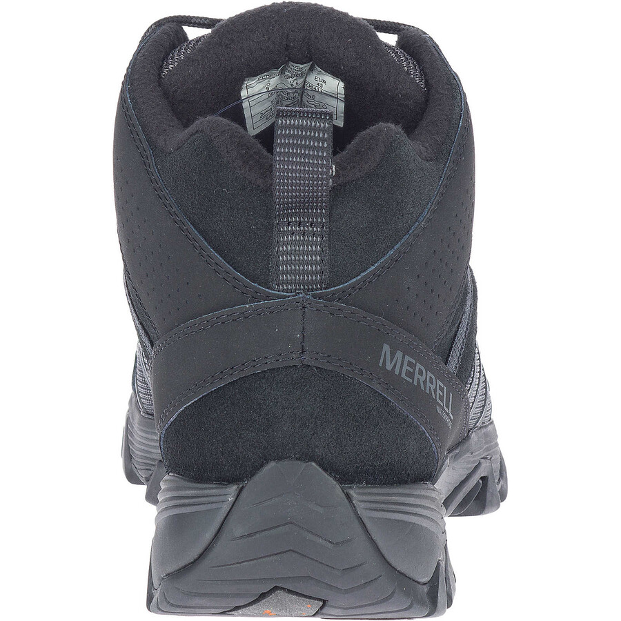 męskie - moab fst 3 thermo mid waterproof - buty czarne
