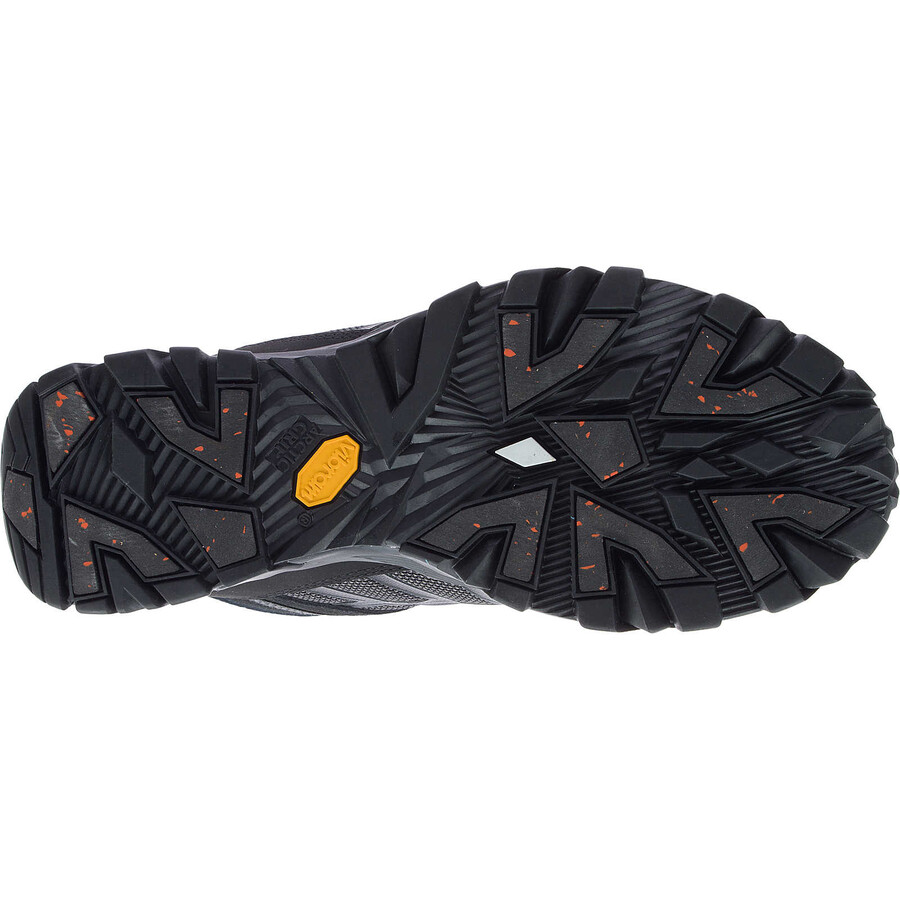 męskie - moab fst 3 thermo mid waterproof - buty czarne