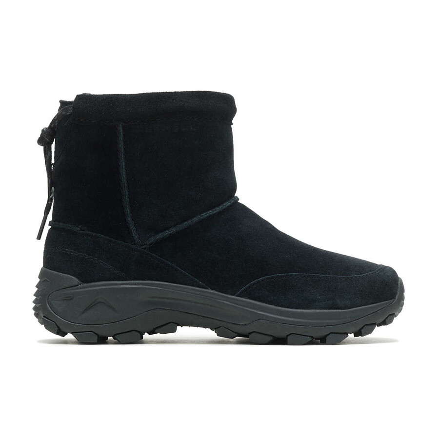 mężczyźni - zimowe buty typu pull-on - czarne