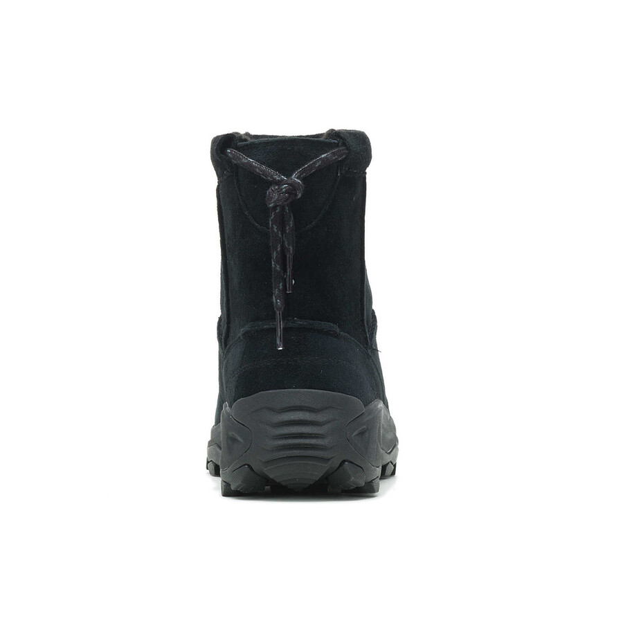 mężczyźni - zimowe buty typu pull-on - czarne