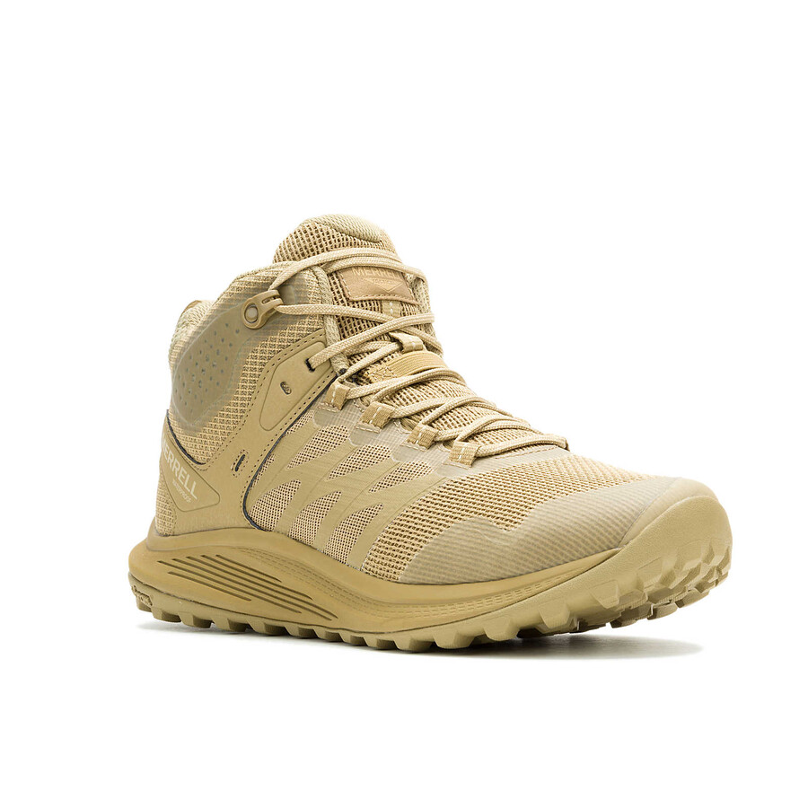 mężczyźni - wodoodporne buty taktyczne nova 3 mid - buty coyote