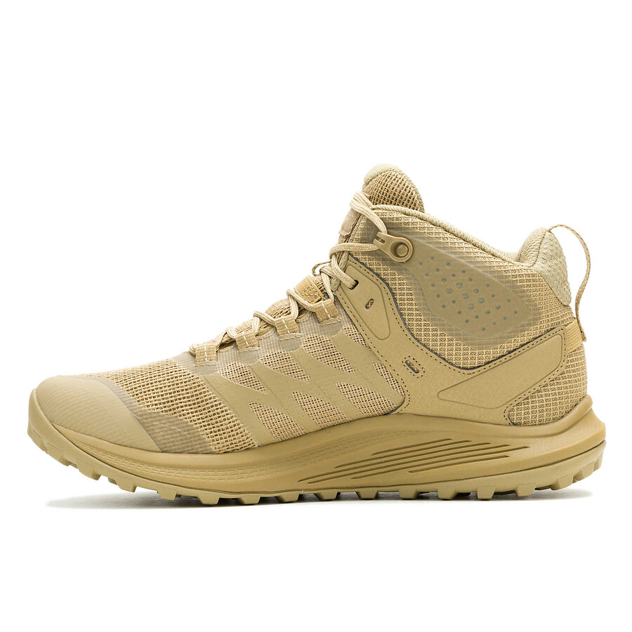 mężczyźni - wodoodporne buty taktyczne nova 3 mid - buty coyote