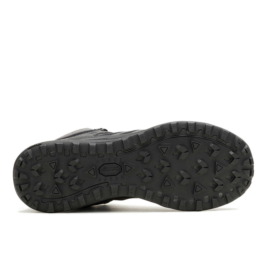 męskie wodoodporne buty taktyczne nova 3 mid w kolorze czarnymantracytowym