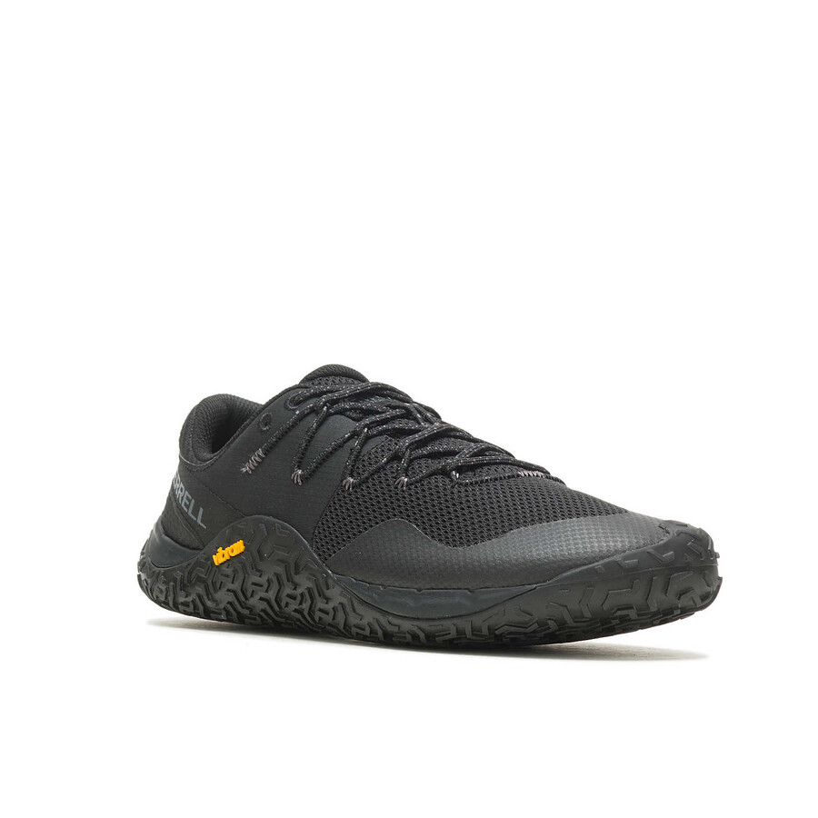 męskie rękawice terenowe 7 barefoot shoes w kolorze czarnymczarnym