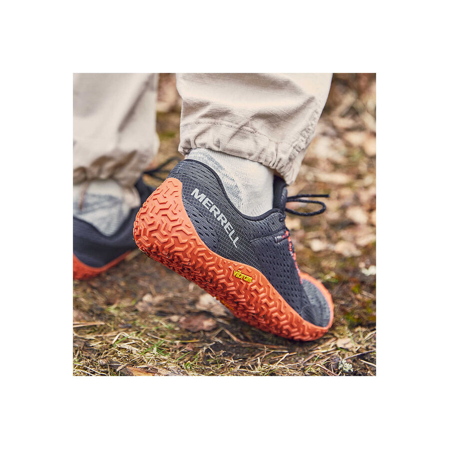męskie buty vapor glove 6 barefoot granitmandarynka