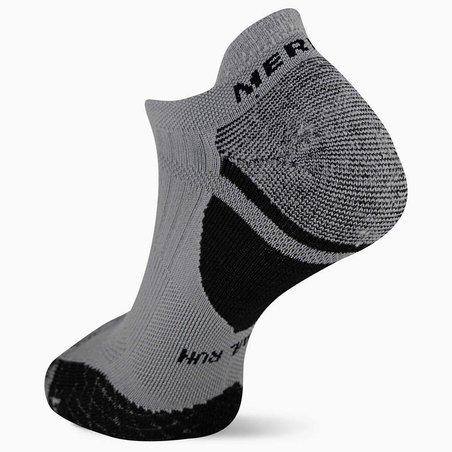 skarpety cushion trail runner tab sock - szare
