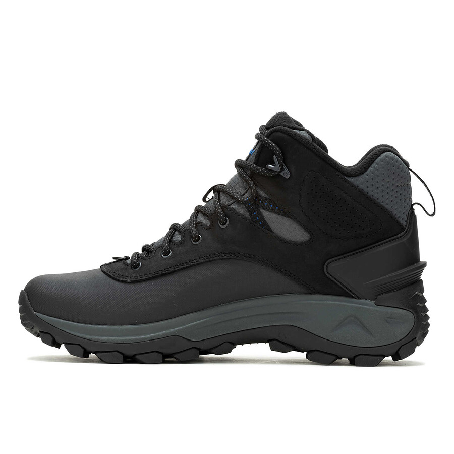 męskie buty thermo kiruna 2 mid waterproof wide width w kolorze czarnym