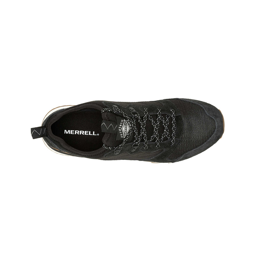męskie trampki alpine 83 sneaker recraft casual w kolorze czarnym