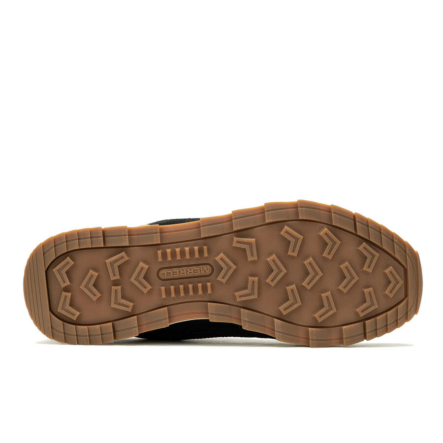 męskie trampki alpine 83 sneaker recraft casual w kolorze czarnym