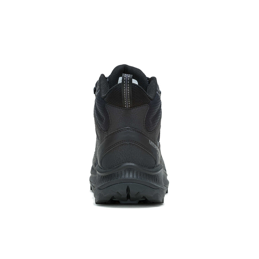 męskie wodoodporne buty trekkingowe speed strike 2 mid w kolorze czarnym