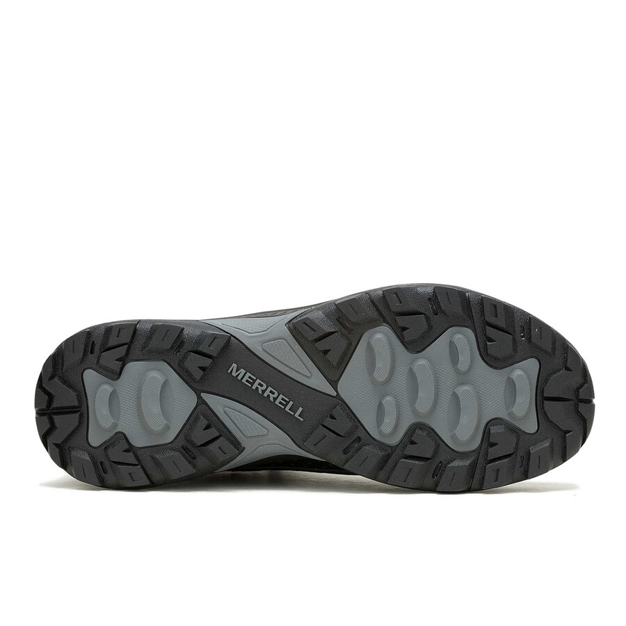 męskie wodoodporne buty trekkingowe speed strike 2 mid w kolorze czarnym