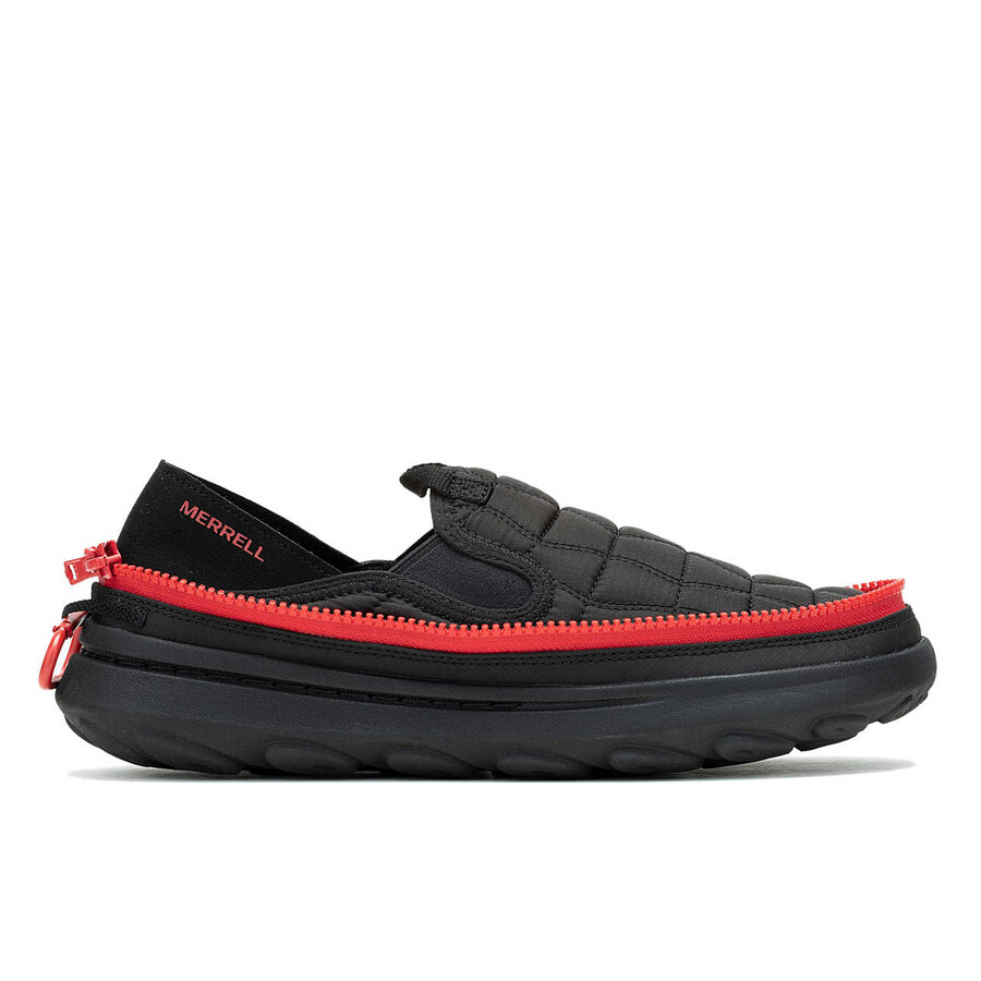 mężczyźni - hut moc 2 packable - slip ons blacklava